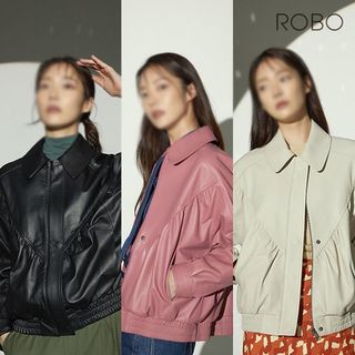 [로보 40주년] 로보 이태리 셔링 블루종 재킷 22F/W 최신상, 299000원, GSSHOP
