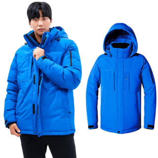 랜더스 남성 여성 겨울 방한 파카 아우터 패딩 자켓 점퍼 블루, 72900원, 신세계TV쇼핑