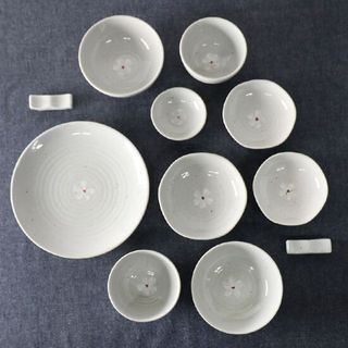 한식 도자기 그릇 고백자 2인 식기세트 11p 도자기식기세트 도자, 96430원, GSSHOP