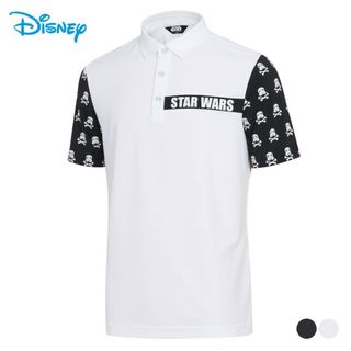 [디즈니골프]남성 배색 패턴 티셔츠 (DN2MTS034-WH), 50730원, GSSHOP