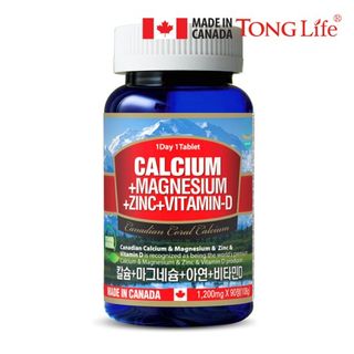 통라이프 칼슘+마그네슘+아연+비타민D -1병 3개월, 26000원, GSSHOP