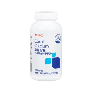 [현대백화점]GNC 코랄칼슘 마그네슘 비타민D (120캡슐), 80100원, GSSHOP