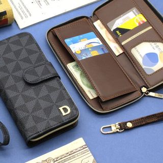 [버핏 앤틱] 지퍼 다이어리 카드 수납 지갑형 핸드폰케이스, 13900원, GSSHOP