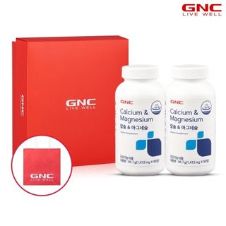 [GNC] 칼슘앤마그네슘 플러스 세트 (60정x2개)_30073, 52600원, GSSHOP