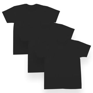 티팜 면 라운드 반팔 티셔츠 3장세트 멜란지/화이트/블랙, 16900원, GSSHOP