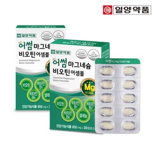 일양약품 산화 마그네슘 비오틴 비타민B 컴플렉스 2박스, 16900원, GSSHOP
