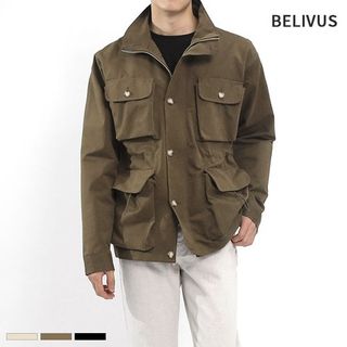 [빌리버스]남자 필드 자켓  BUM001 남성 간절기 점퍼 야상 아우터, 75170원, 홈&쇼핑