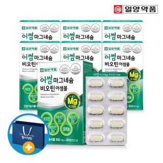 산화 마그네슘 비오틴 비타민B 영양제 7박스 쇼핑백, 47900원, CJ온스타일