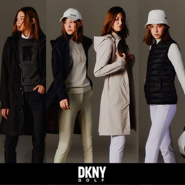 [DKNY GOLF] 21FW 여성 디테쳐블 다운 코트 세트 (웨더코트 1종 + 다운베스트 1종)