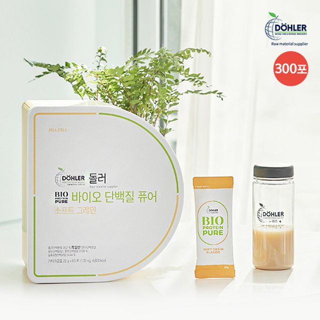 [업그레이드]돌러 바이오 단백질 300포(소프트 그레인맛)