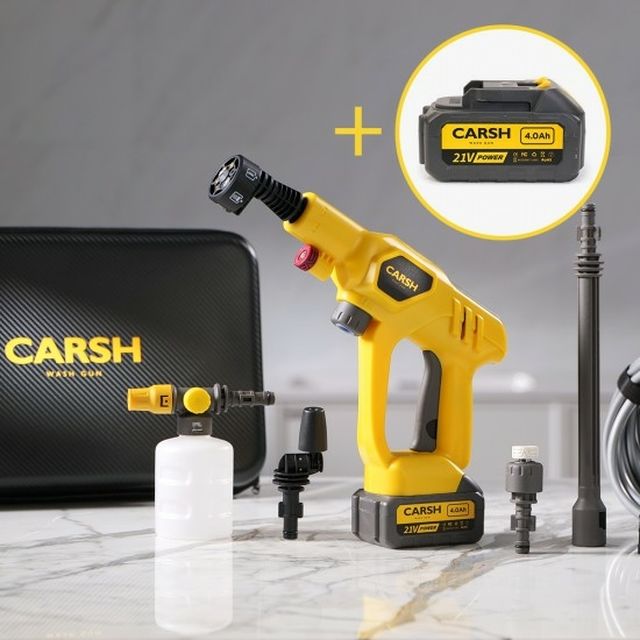 [방송중구매] CARSH 무선 고압세척기 카쉬 배터리 2개세트