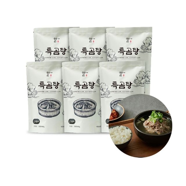 [동남집] 고기가 수북한 동남집 양지 특곰탕 800g*6팩(12인분)