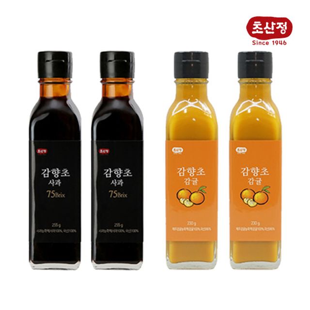 [1촌1명품]초산정 사과식초 + 감귤 식초