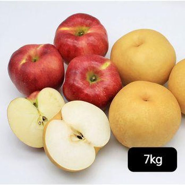 열매나무 못난이 햇 사과 3kg+ 배4kg(총 7kg)