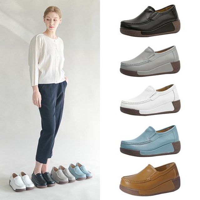 [올리] 23FW 소가죽 컴포트슈즈