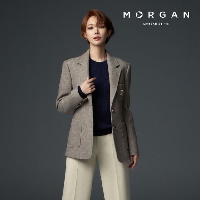 GS 1위 재킷 전문 브랜드의 맞춤핏 울 블렌드 윈터 재킷 [23FW 최신상] MORGAN 윈터 울 재킷