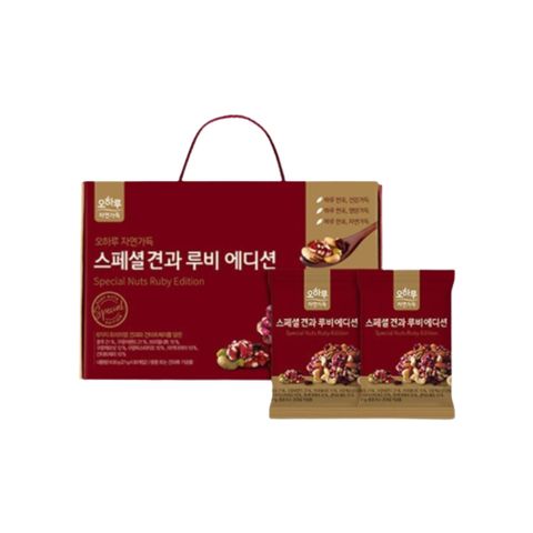 [LIVE] 오하루 자연가득 스페셜 견과 루비에디션 1박스 견과류
