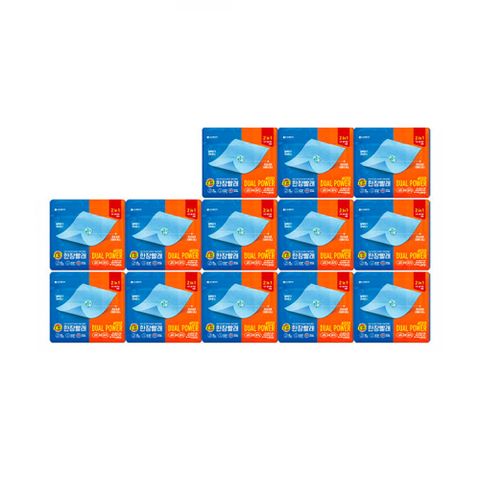 테크 한장빨래 듀얼파워 14팩(210매)+샤프란 2100ml.
