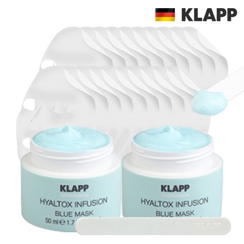 [KLAPP] 히알톡스 인퓨전 흡수마스크 2개