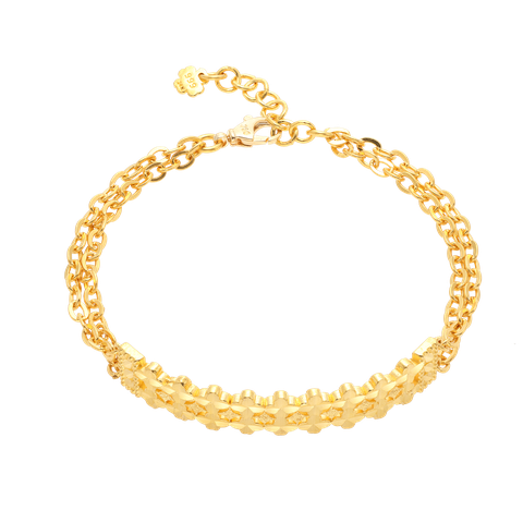 [삼성금거래소]24K 스타릴리 팔찌 15g