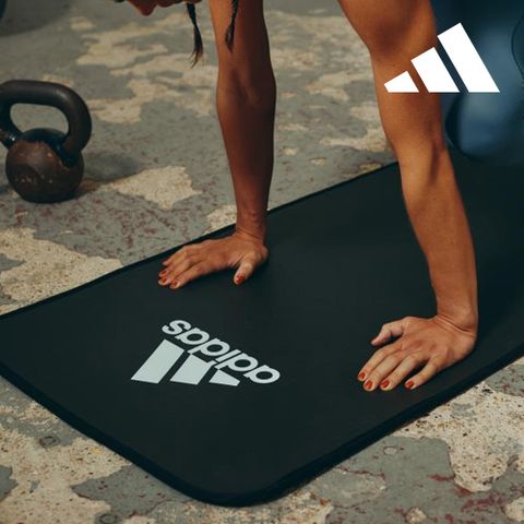 아디다스 AB트레이닝 요가매트 10mm 스트랩포함 두꺼운 층간소음 운동 홈트 헬스 여자