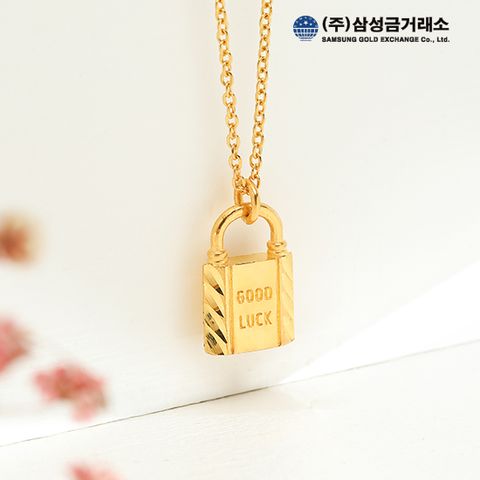 [삼성금거래소]24K 골드락 목걸이 7.5g