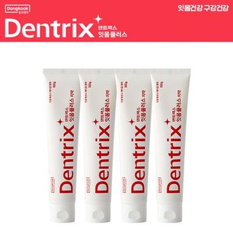 덴트릭스 잇몸플러스치약 160gX4개