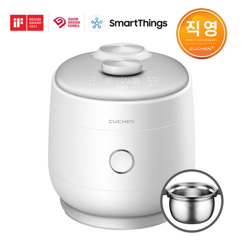 쿠첸트리플6인용밥솥 화이트 CRT-SPS0640W