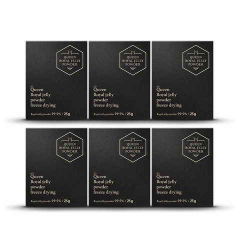 여왕 로얄젤리 분말 동결건조 25g x 6통