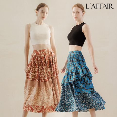 [국민카드5%할인]라페어 아트 스커트 2종(M)