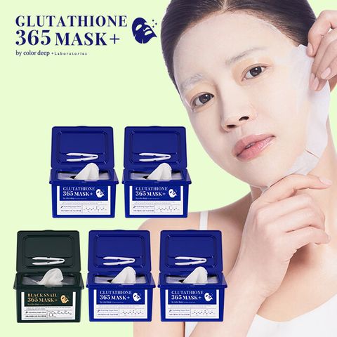  컬러딥 글루타치온 365 마스크팩 4박스+블랙스네일 마스크 1박스 (총 5박스)