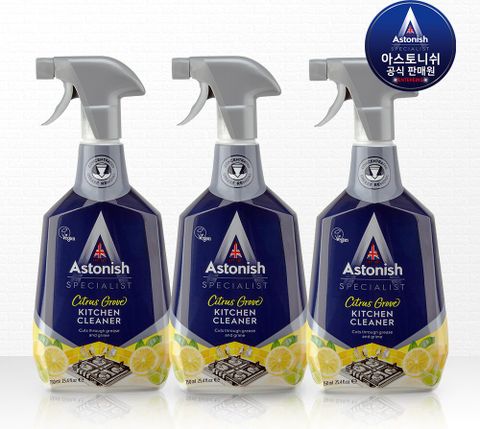 아스토니쉬 멀티키친 클리너 750ml 3개