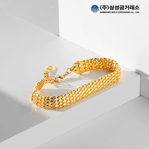 24K 코브라 팔찌 33.75g