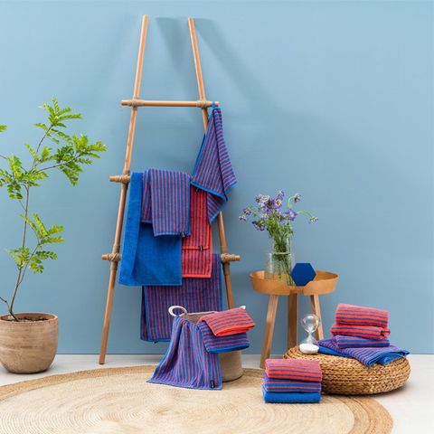 [CJ단독] 앳센셜 스트라이프 타월 20p 패키지 세트