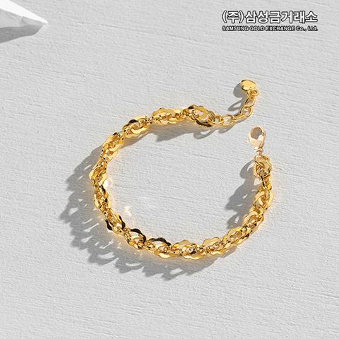 24K 누아쥬 체인 팔찌 18.75g