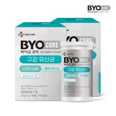 (M) CJ 바이오코어 구강 유산균 (총 2박스)