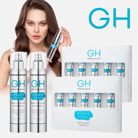 [국민7%할인]그레이트헤어 스팀클리닉 헤어에센스 트리트먼트 2+2 