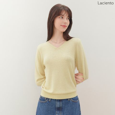 [런칭가 69900원] 라씨엔토 실크 캐시미어 블렌딩 홀가먼트 니트