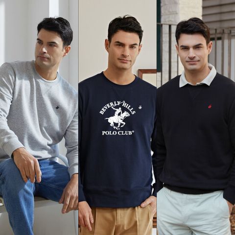 [카드 5%할인]24SS 비버리힐즈폴로클럽 남성 스탠다드 스웻셔츠 3종
