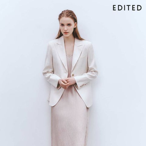 [런칭가89,000]에디티드  클래식 린넨  재킷 