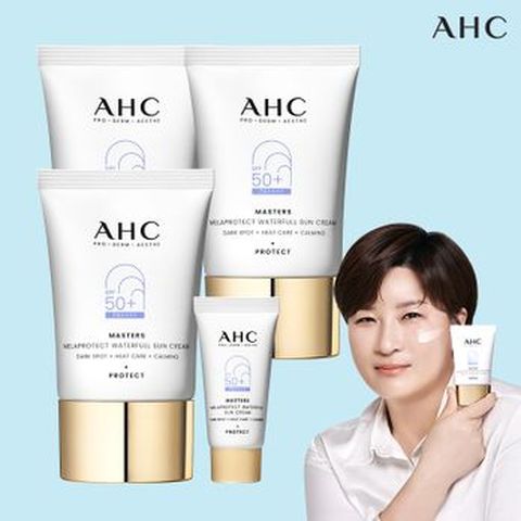 AHC 마스터즈 멜라프로텍트 워터풀 선크림 40mlX3+7ml