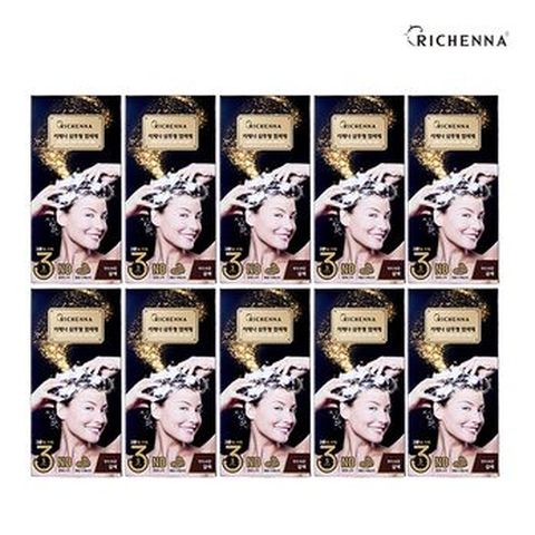 리체나 샴푸형 염색제 3분 10박스