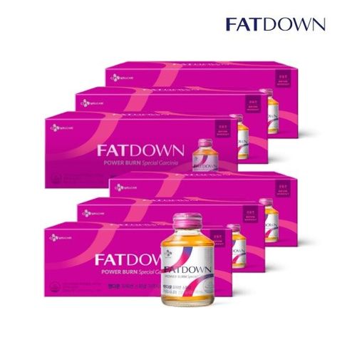 (M) CJ 팻다운 파워번 스페셜 다이어트 6박스 (총 60병)