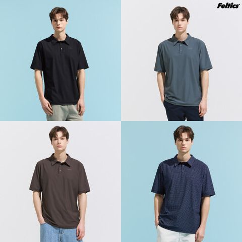 [롯데5%할인]M [남성] 펠틱스 트리코트 카라 티셔츠 4종