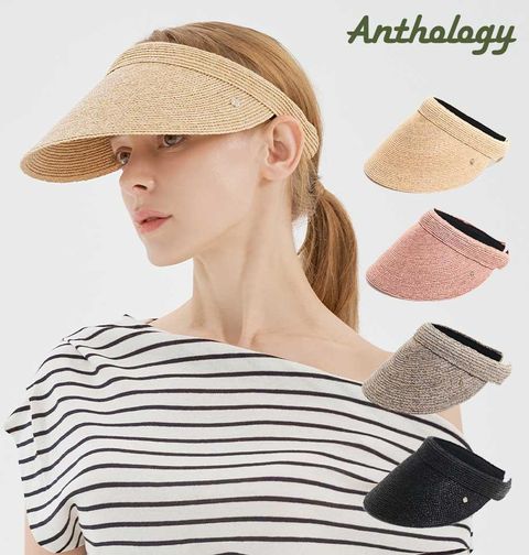 [국민5%할인]앤솔로지 천연 라피아 썬바이저