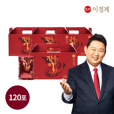 M [4박스] 이경제 홍삼먹은 장어진액 70ml*4박스 (120포)