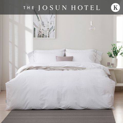 [삼성카드5%할인][더조선호텔][온라인전용] 에센셜 고밀도 이불커버세트 K 화이트