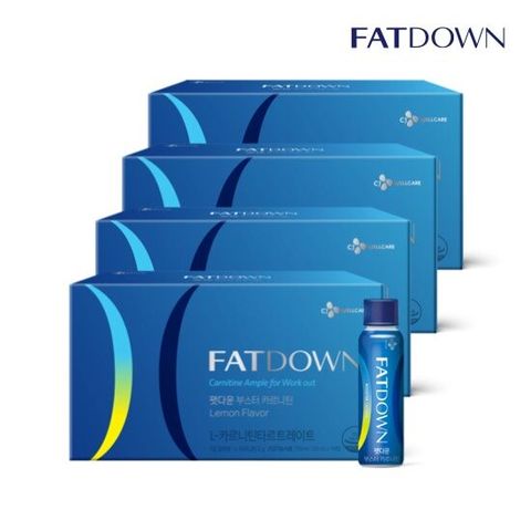 [유통기한임박 특가!](M) CJ 팻다운 부스터 카르니틴 다이어트 4박스 (총 8주분)