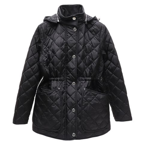 버버리 록스버그 다이아몬드 후드 재킷 8070967