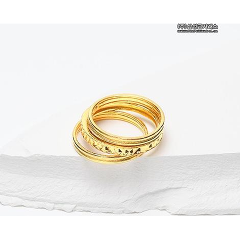 [삼성금거래소]24K 트리플 반지 7.5g